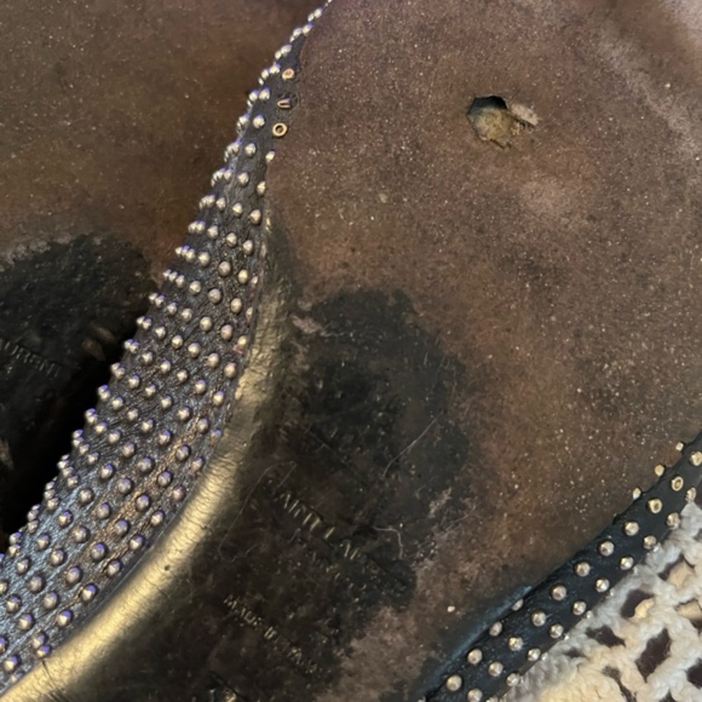 🩰 SAINT LAURENT Leather Printed Ballet Flats 37 🩰 - Picture 9 of 9